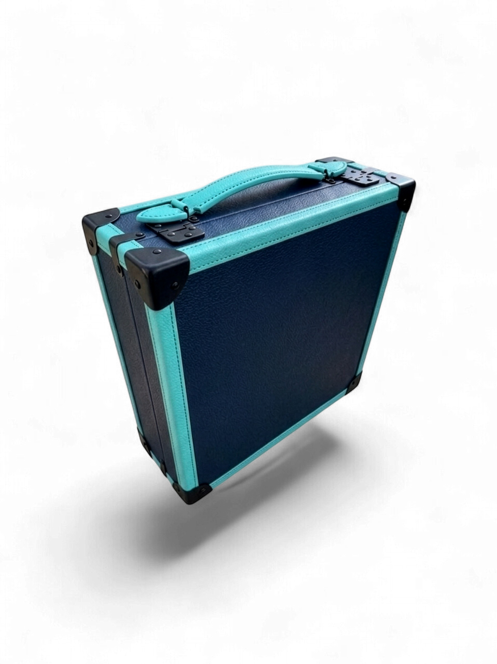 SIX-WATCH TRUNK WITH NECKLACE: BLUE